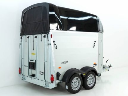 Humbaur Pferdeanhänger XANTHOS 2400|Heckklappen/Türen Kombi