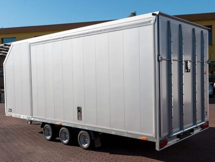 Vezeko Autotrailer Cargo Race Master H210cm 3,5t|E-Winde|silber
