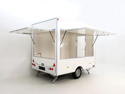Kofferanhänger BK Verkaufsanhänger Höhe:230cm 1,3t