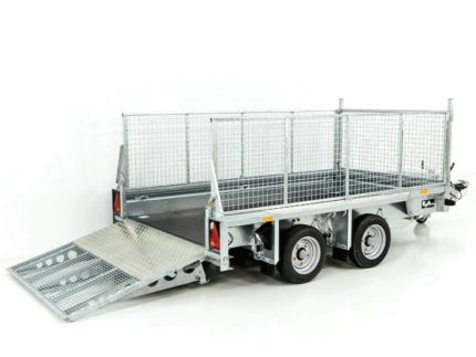 Ifor Williams Baumaschinenanhänger GX105 HD 3,5t|Auffahrrampe|Gitter