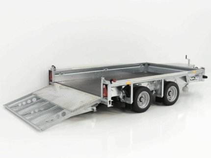 Ifor Williams Baumaschinenanhänger GX105 HD 3,5t|Auffahrrampe