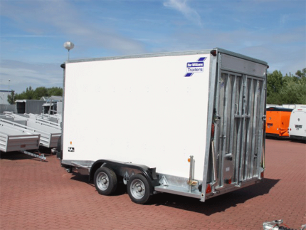 Ifor Williams Kofferanhänger BV 126G H:214cm 3,5t|Klappenkombi