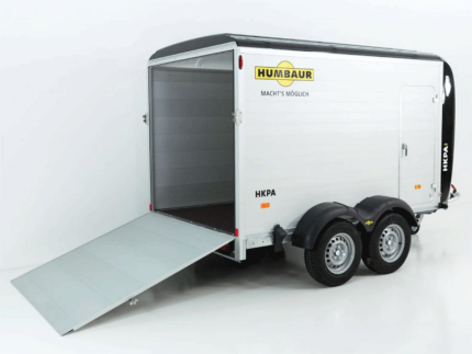 Humbaur Kofferanhänger HKPA H180 2,6t|Alu|Polybug|anthrazit