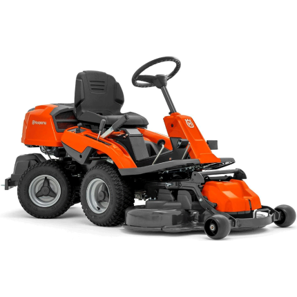 Husqvarna Profi-Frontmäher R 214TC Combi 94 Winterpaket mit Schneeschild, Gummileiste, Gewicht und Schneeketten – Modell 2025