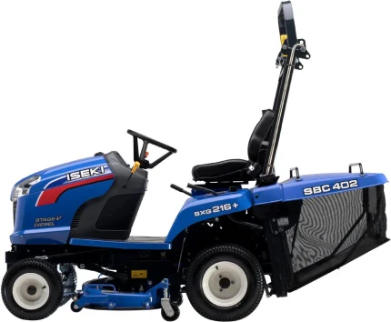 Iseki Diesel-Rasentraktor SXG 216 M mit mechanischer Entleerung – Austellungsgerät