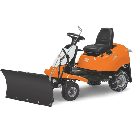 STIHL Aufsitzmäher RT 4082 Winterpaket mit Schneeschild und Schneeketten – Modell 2025